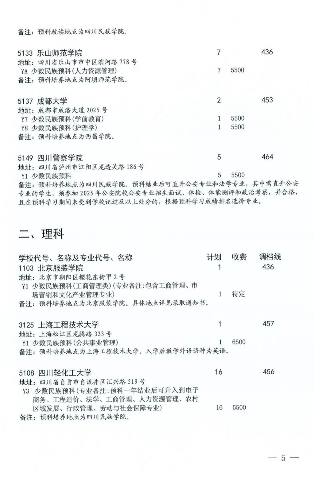 2024四川高考本科第二批預(yù)科第二次征集志愿通知