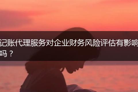 記賬代理服務對企業(yè)財務風險評估有影響嗎？