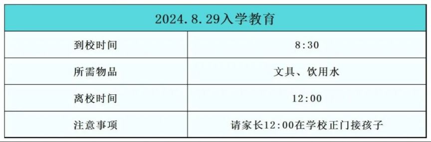 成都華西中學初2024級新生入學教育及報到須知