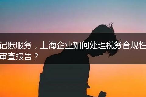 記賬服務(wù)，上海企業(yè)如何處理稅務(wù)合規(guī)性審查報(bào)告？