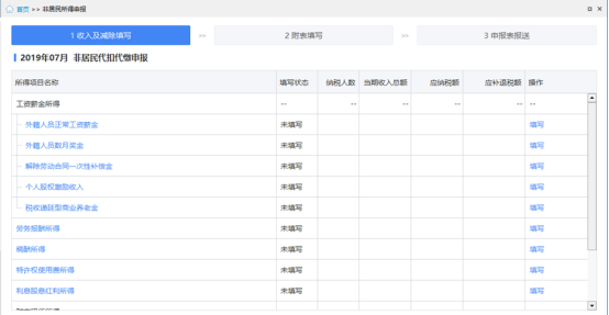 自然人電子稅務(wù)局(扣繳端)非居民個人所得稅代扣代繳申報指南