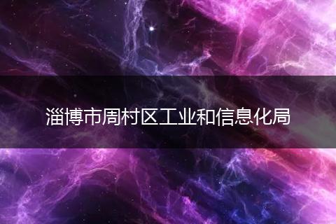 淄博市周村區(qū)工業(yè)和信息化局