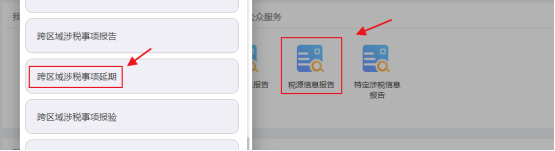 四川省電子稅務(wù)局跨區(qū)域涉稅事項延期申請?zhí)顚懻f明