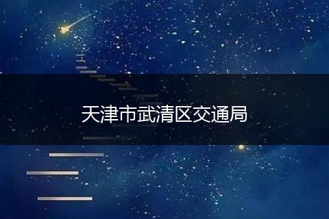天津市武清區(qū)交通局