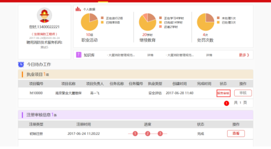 社會消防技術服務信息系統(tǒng)注冊消防工程師用戶操作指南