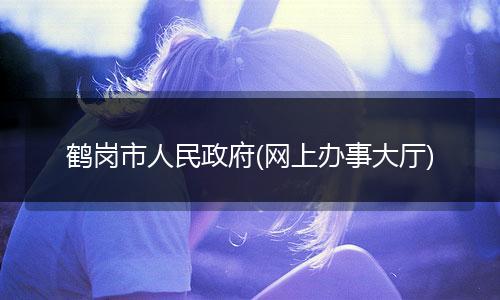 鶴崗市人民政府(網(wǎng)上辦事大廳)