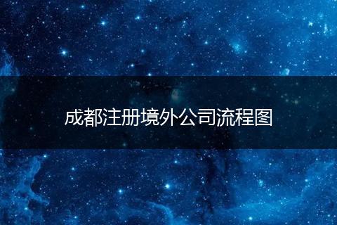 成都注冊境外公司流程圖