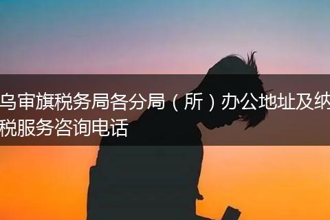 烏審旗稅務(wù)局各分局（所）辦公地址及納稅服務(wù)咨詢電話