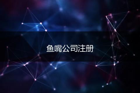 魚嘴公司注冊
