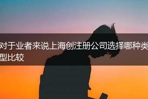 對(duì)于業(yè)者來(lái)說(shuō)上海創(chuàng)注冊(cè)公司選擇哪種類型比較